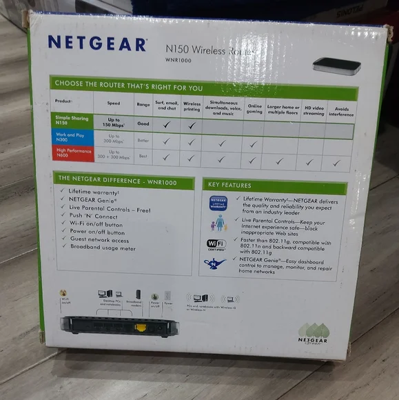 Netgear N150 Wireless Router - Picture 3 of 5